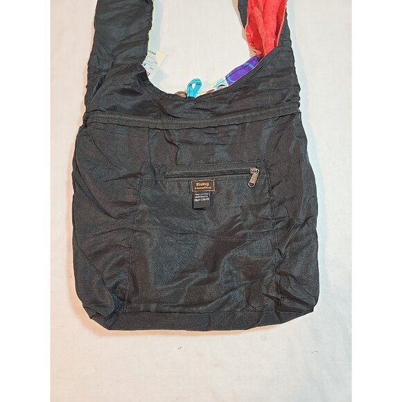 Rising International Shoulder Bag Multicolor Lotus Flower Hippie Boho New - Picture 15 of 15